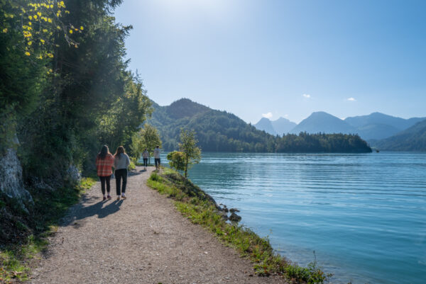 Walk and talk am Wolfgangsee